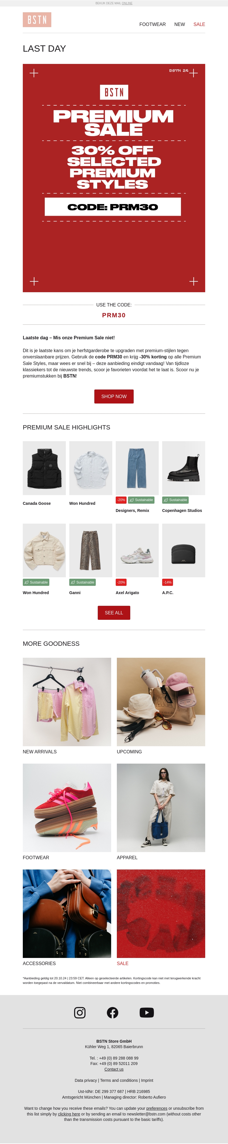 Laatste dag: Extra -30% korting op Premium Styles! 🚨 Laatste dag: Extra -30% korting op Premium Styles! 🚨