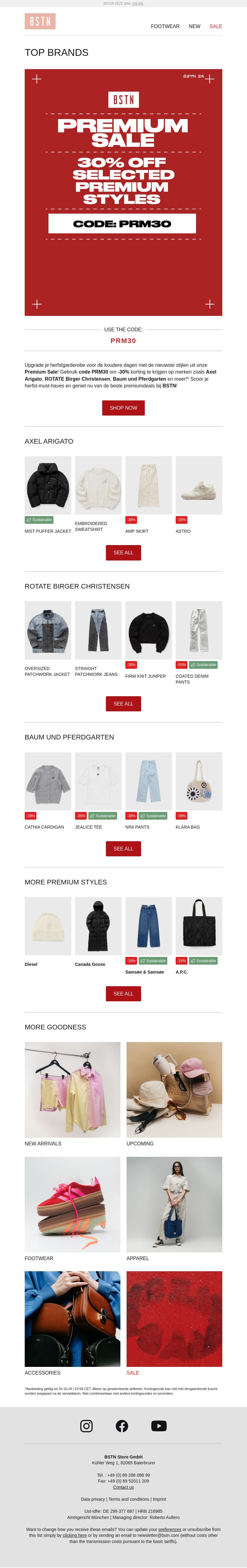 Premium Sale: Geniet van -30% korting op geselecteerde Premium Styles! 💎 Premium Sale: Geniet van -30% korting op geselecteerde Premium Styles! 💎