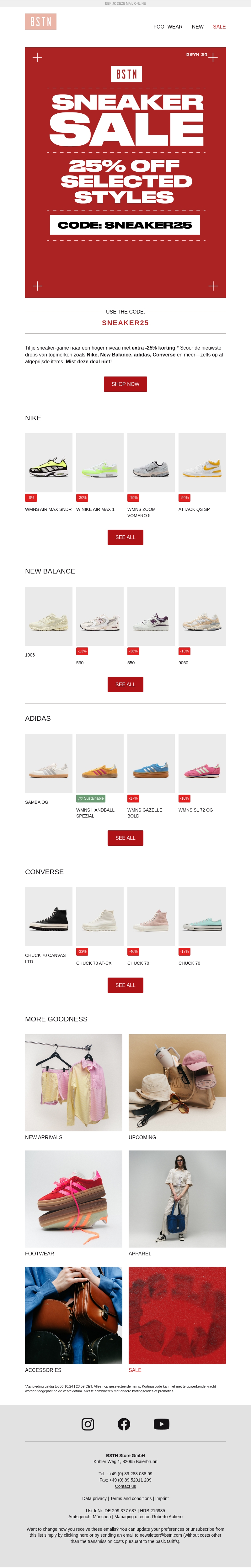 Scoor -25% korting op Sneakers – Pak nu je favorieten! 🔥 Scoor -25% korting op Sneakers – Pak nu je favorieten! 🔥