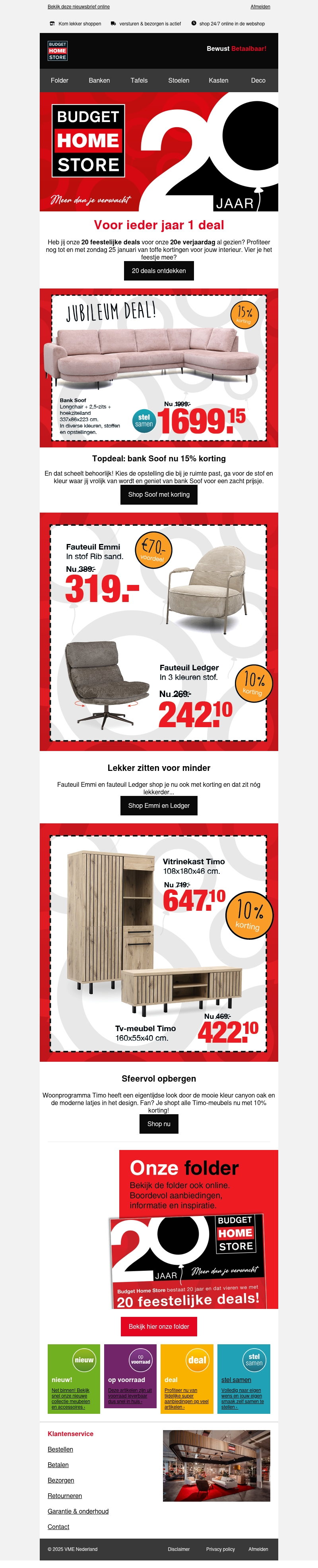 Feestelijke deals die je niet wil missen! π Feestelijke deals die je niet wil missen! π