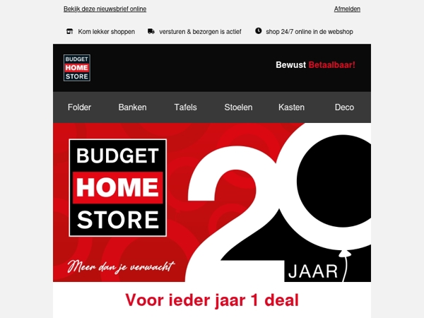 Feestelijke deals die je niet wil missen! 🎉