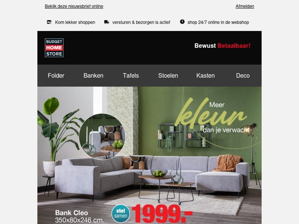 Meer kleur dan je verwacht!