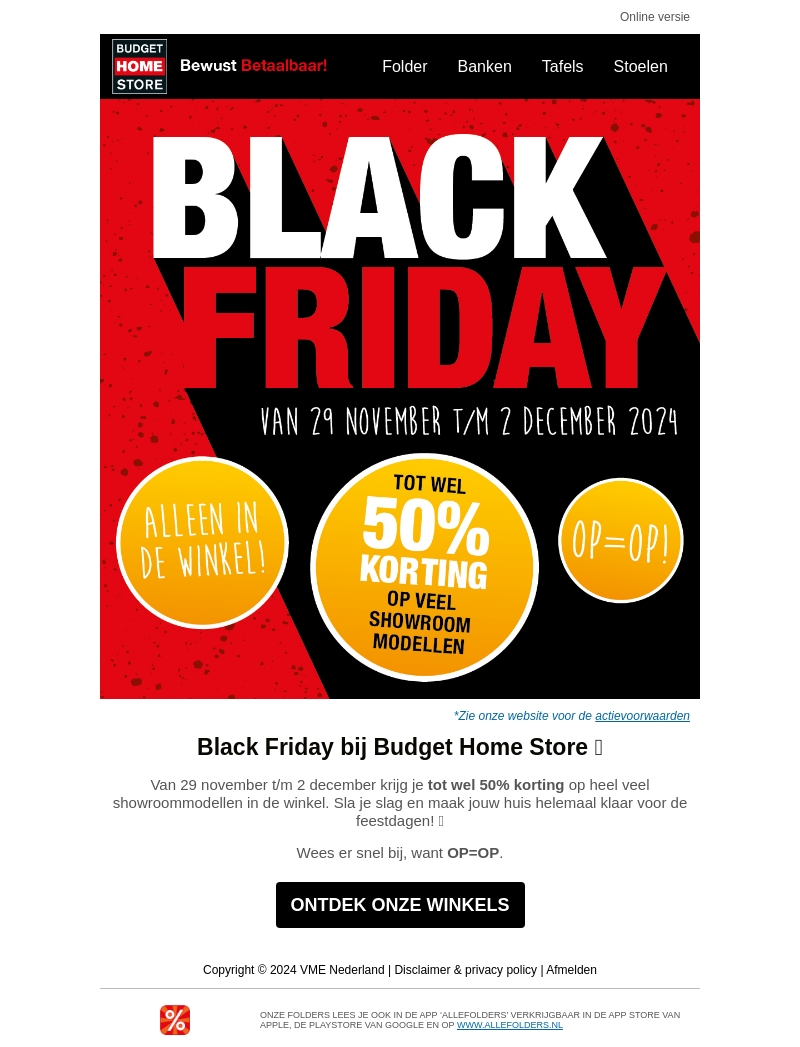 Black Friday is begonnen! π€ Black Friday is begonnen! π€