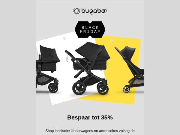Black Friday is begonnen, bespaar tot wel 35%