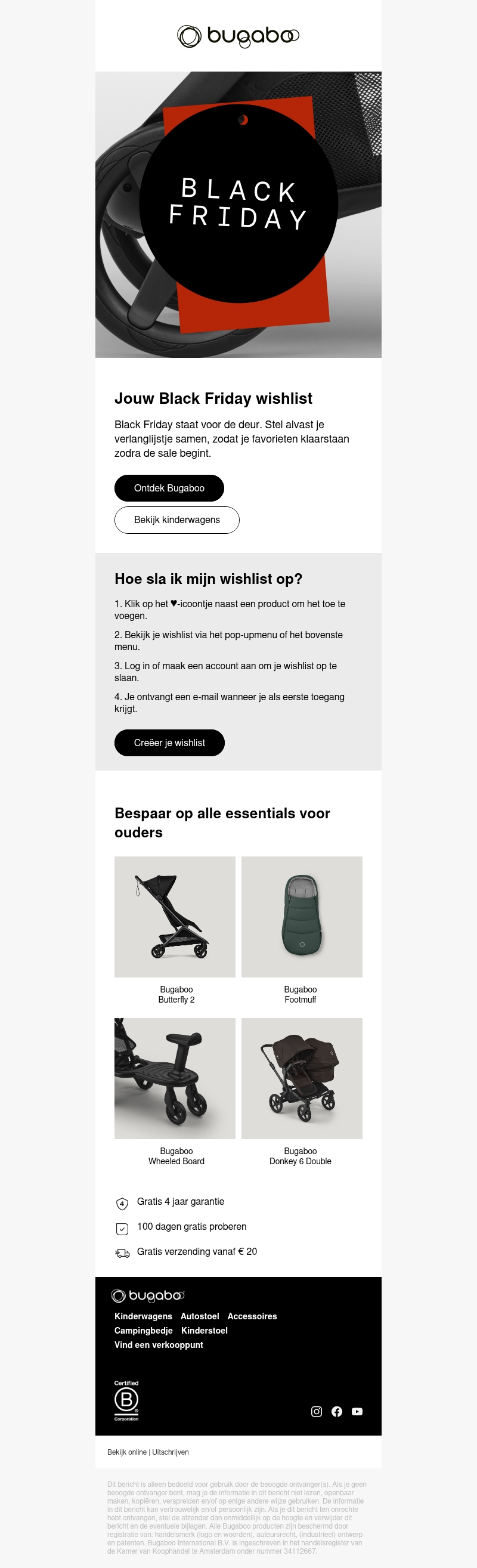 Laatste mail: Black Friday deals