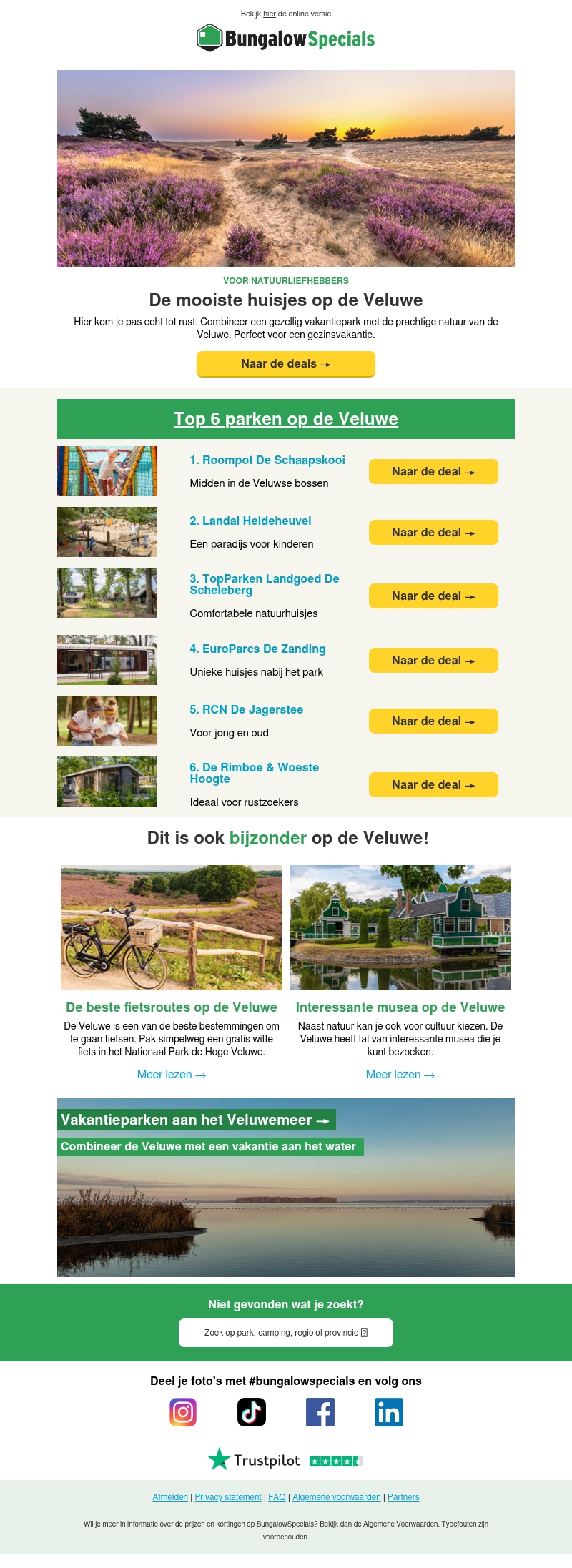 Veluwe: Alleen voor jou de mooiste parken Veluwe: Alleen voor jou de mooiste parken