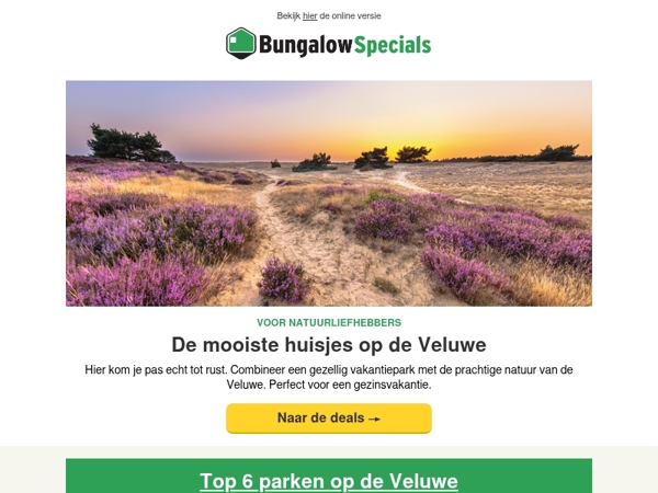 Veluwe: Alleen voor jou de mooiste parken