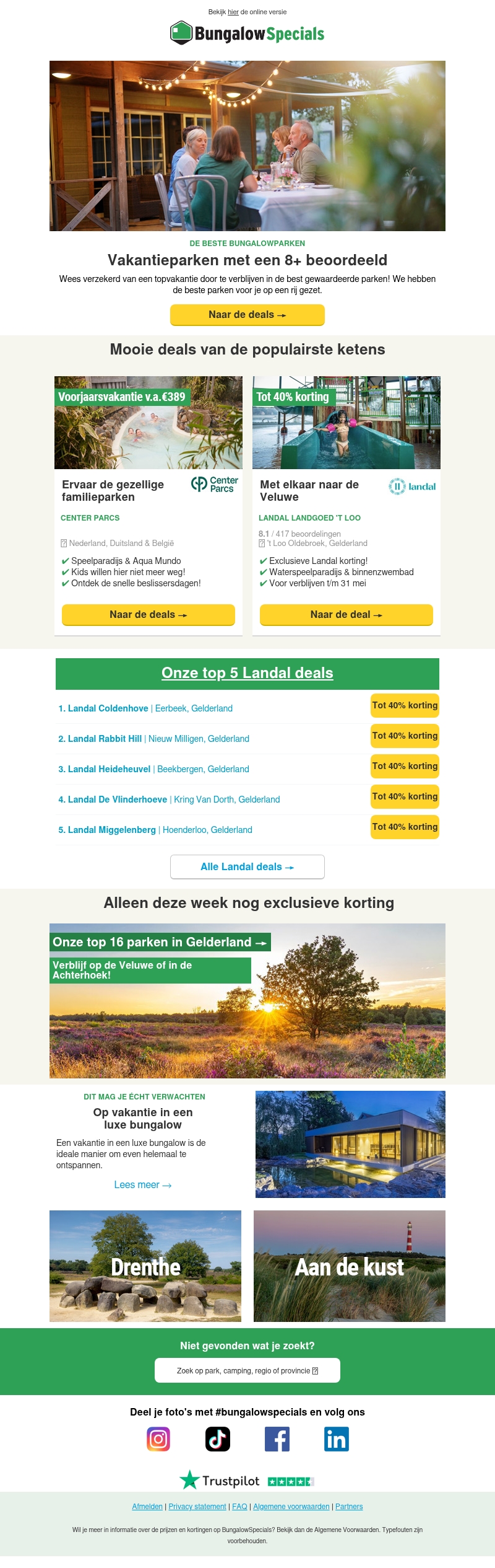 Parken met een 8+ beoordeling - dit vonden anderen Parken met een 8+ beoordeling - dit vonden anderen