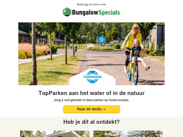 Ontdek de populairste TopParken