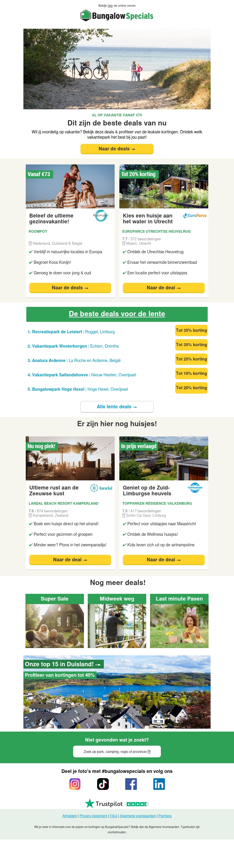De outlet deals zijn weer aangevuld! De outlet deals zijn weer aangevuld!