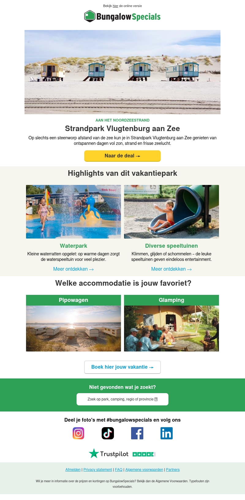 Je strandvakantie wacht op je! Ontdek Vlugtenburg aan Zee Je strandvakantie wacht op je! Ontdek Vlugtenburg aan Zee