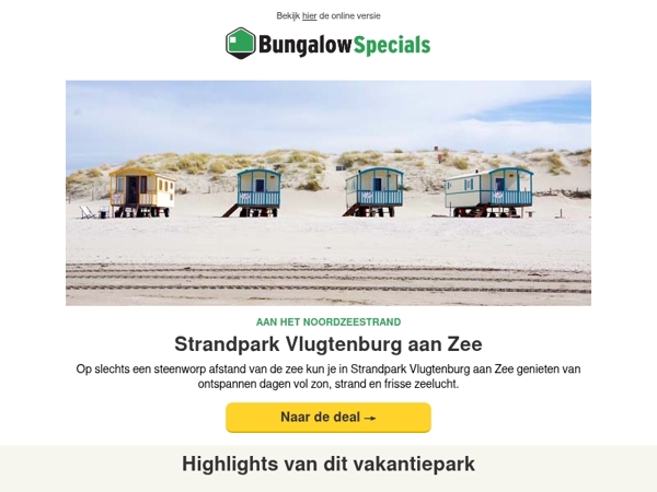 Je strandvakantie wacht op je! Ontdek Vlugtenburg aan Zee