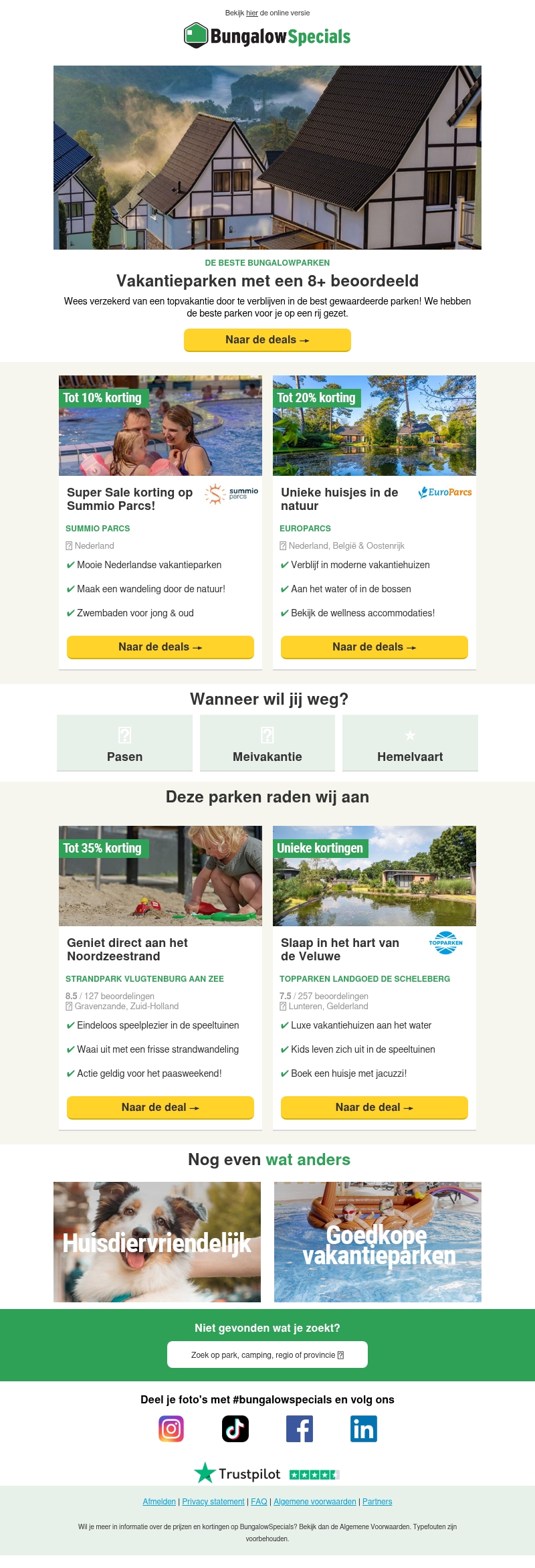 Parken met een 8+ review Parken met een 8+ review
