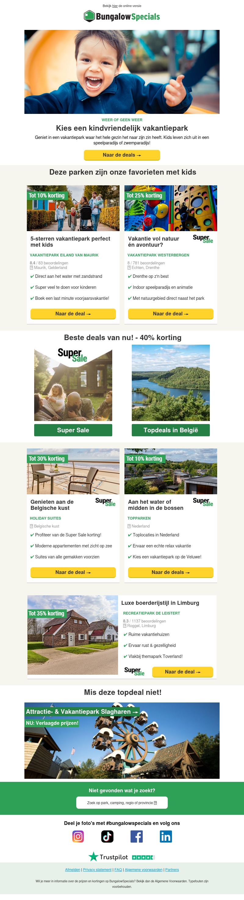 Vakantie met kind: hier moet je heen! Vakantie met kind: hier moet je heen!