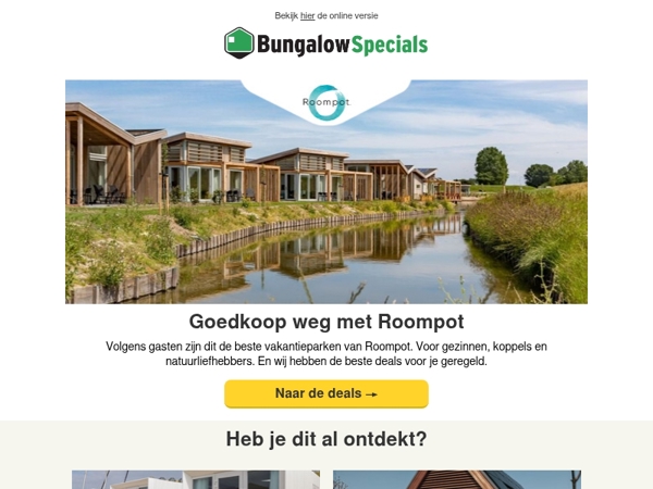 Ontdek de populairste Roompot-parken