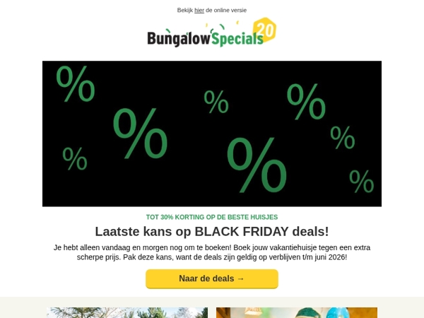 BLACK FRIDAY laatste kans!