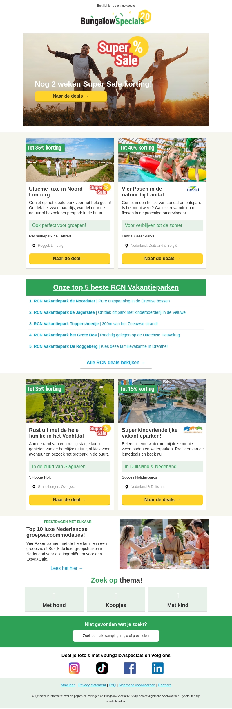 Nog 2 weken tot 40% korting! Nog 2 weken tot 40% korting!