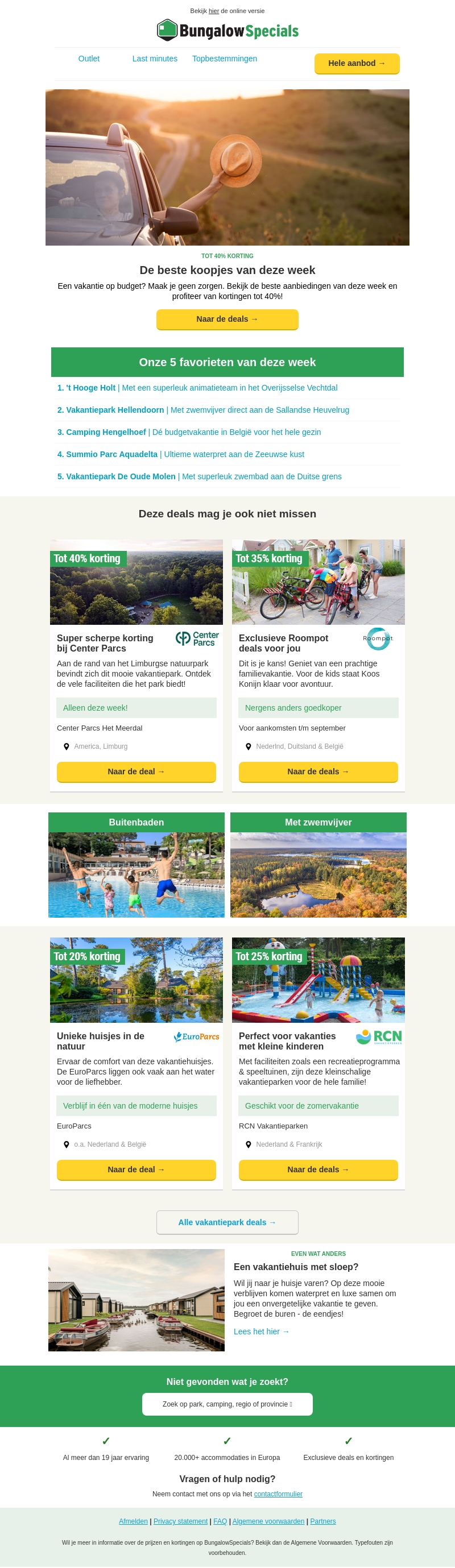 Bekijk de koopjes van deze week Bekijk de koopjes van deze week