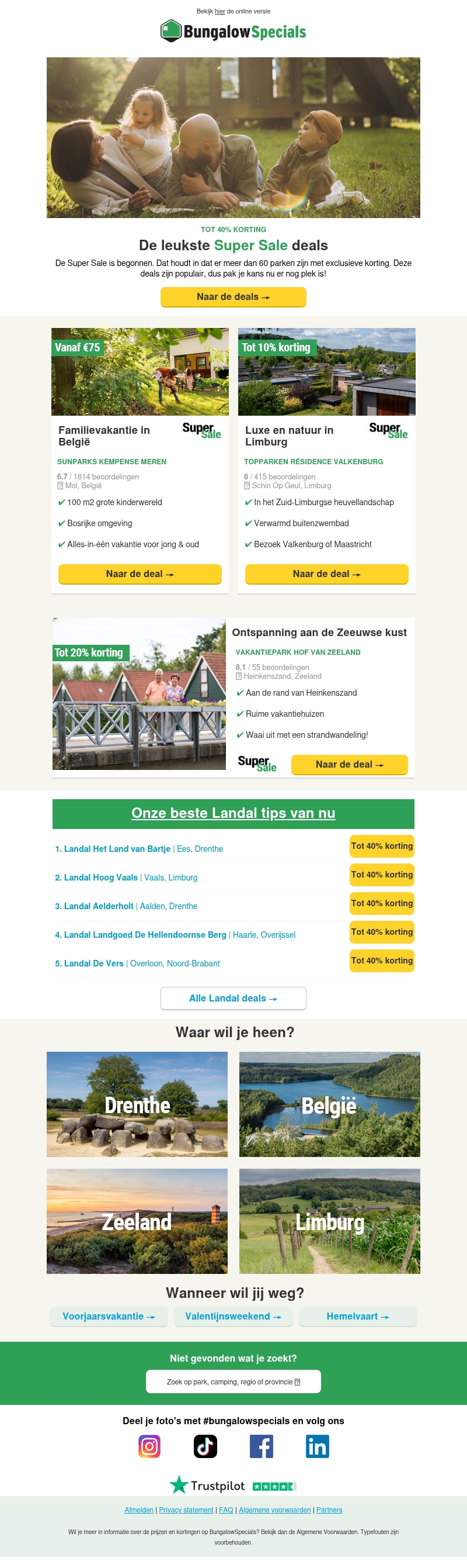 Meer dan 60 topdeals voor jou! Meer dan 60 topdeals voor jou!
