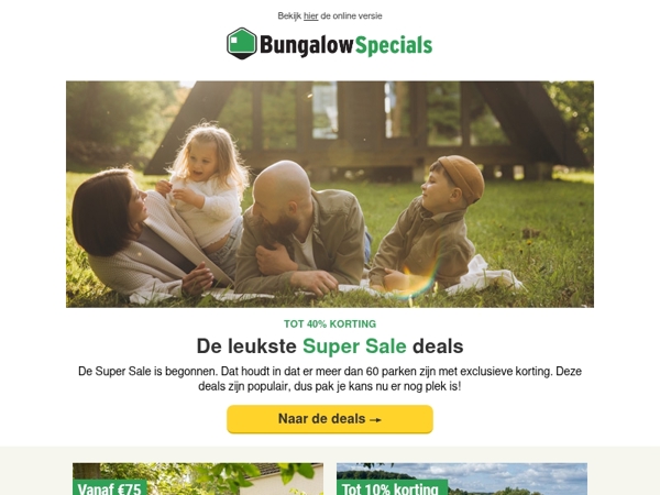 Meer dan 60 topdeals voor jou!