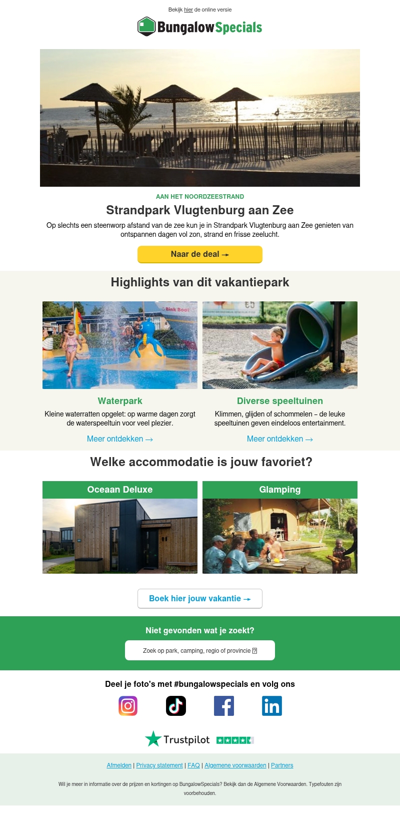 Je strandvakantie wacht op je! Ontdek Vlugtenburg aan Zee Je strandvakantie wacht op je! Ontdek Vlugtenburg aan Zee