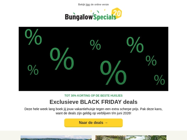BLACK FRIDAY deals zijn hier!