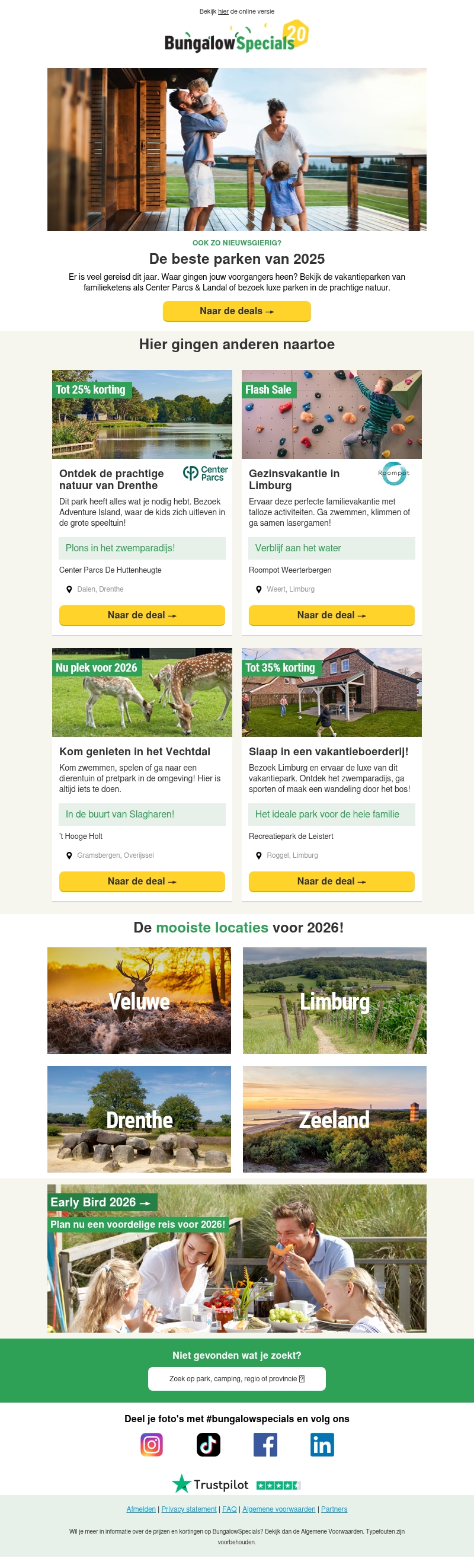 2025 Wrapped: dit waren de populairste parken 2025 Wrapped: dit waren de populairste parken