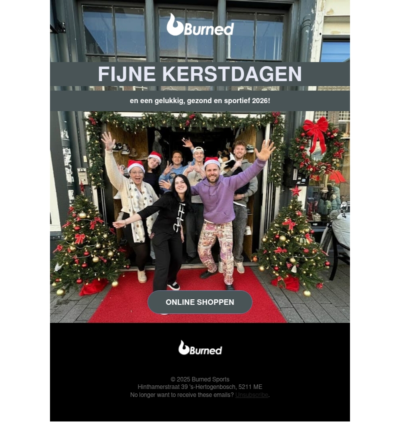 π Fijne feestdagen van het Burned team! π Fijne feestdagen van het Burned team!