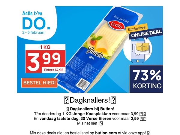 1KG Kaasplakken voor maar 3,99🧀