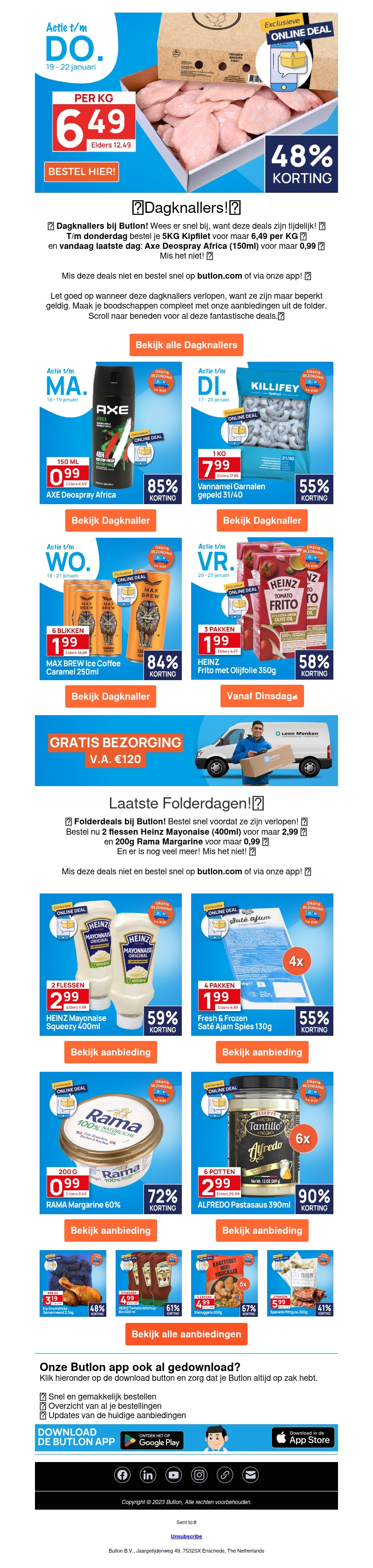 Kipfilet voor maar 6,49 per KG!π² Kipfilet voor maar 6,49 per KG!π²