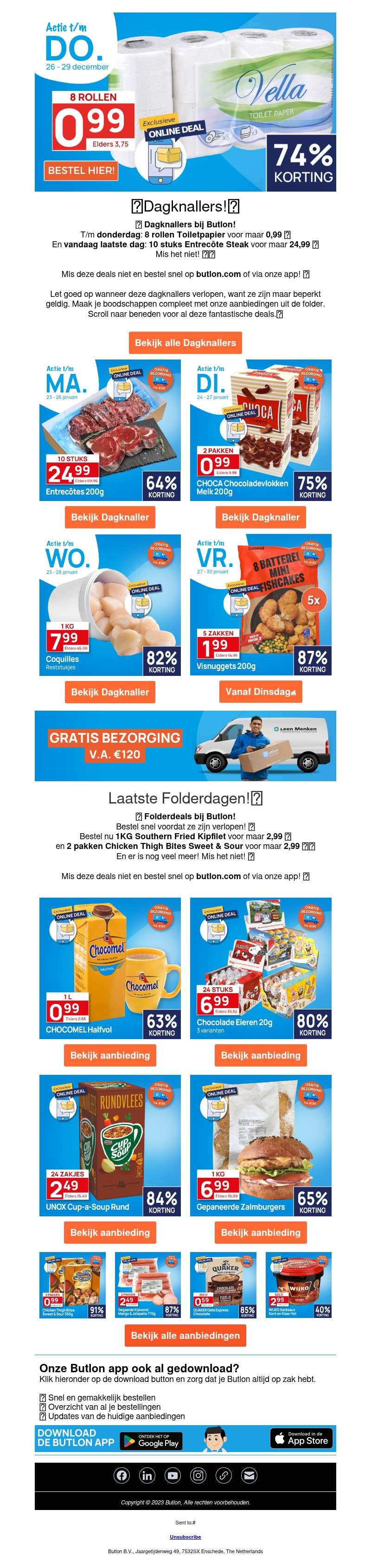 8 rollen toiletpapier 3-laags voor 0,99🧻 8 rollen toiletpapier 3-laags voor 0,99🧻