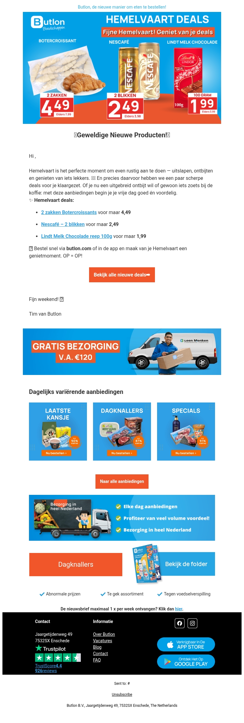 Laatste mail
