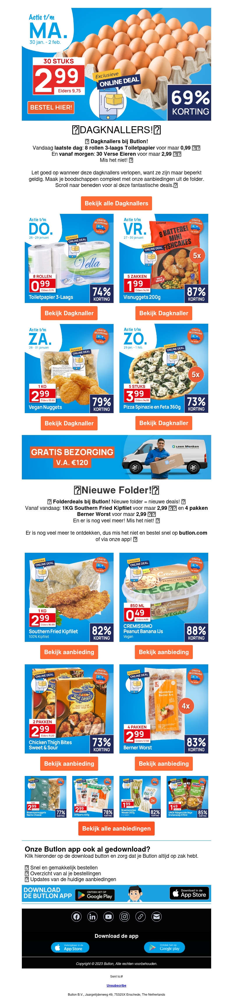 30 eieren voor 2,99!π₯π³ 30 eieren voor 2,99!π₯π³