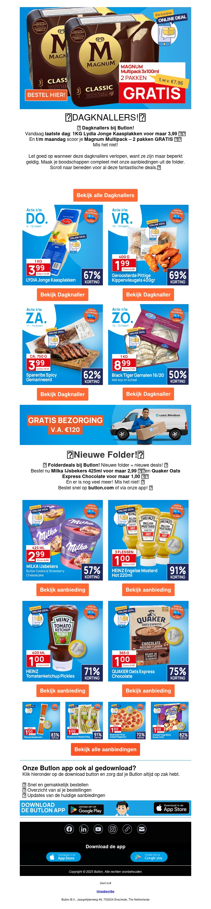 Magnum liefhebbers, scoor ze gratis bij Butlon! π₯π¦ Magnum liefhebbers, scoor ze gratis bij Butlon! π₯π¦