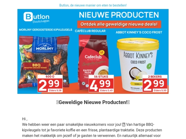 Hey , we hebben weer toffe nieuwe producten!😍