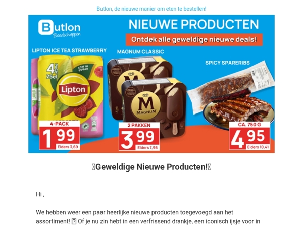 Hey , check snel deze nieuwe topproducten!