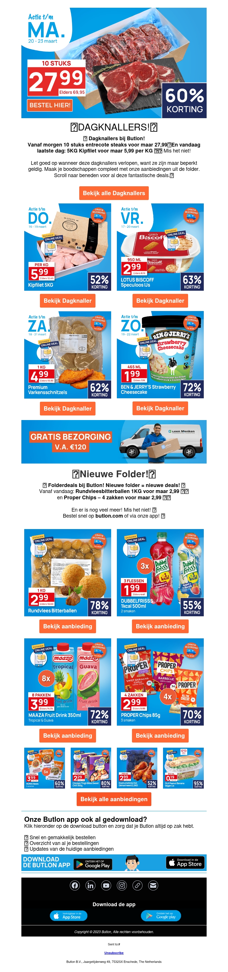 10 stuks Entrecôte voor maar 27,99🥩 10 stuks Entrecôte voor maar 27,99🥩