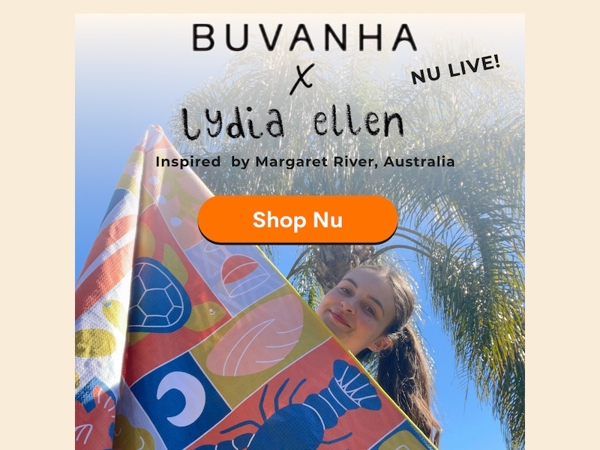 Buvanha x Lydia is live! 🏄‍♀️🥖