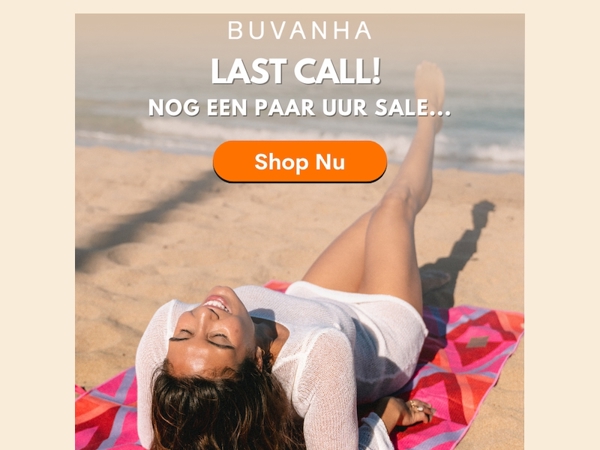 De allerlaatste uren van de sale…
