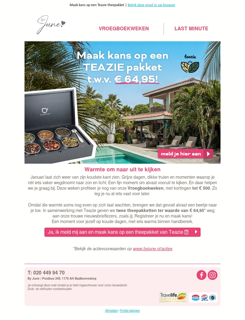 Plannen maken voor later, iets warms voor nu Plannen maken voor later, iets warms voor nu