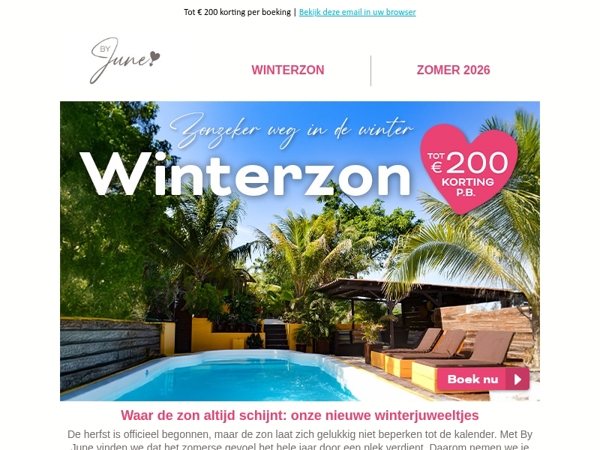 Ontdek onze nieuwe winterzon bestemmingen!