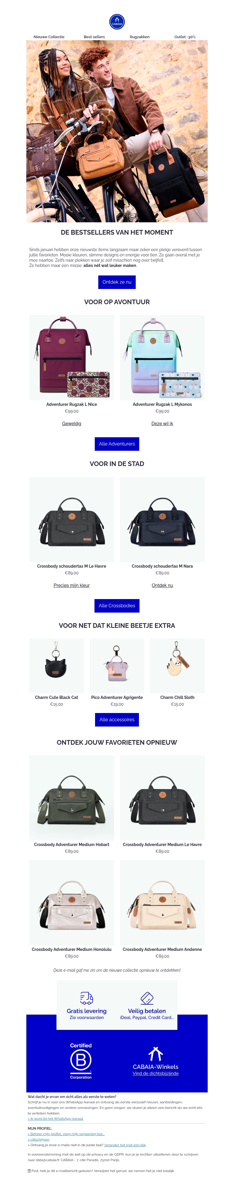 De bestsellers van het moment De bestsellers van het moment