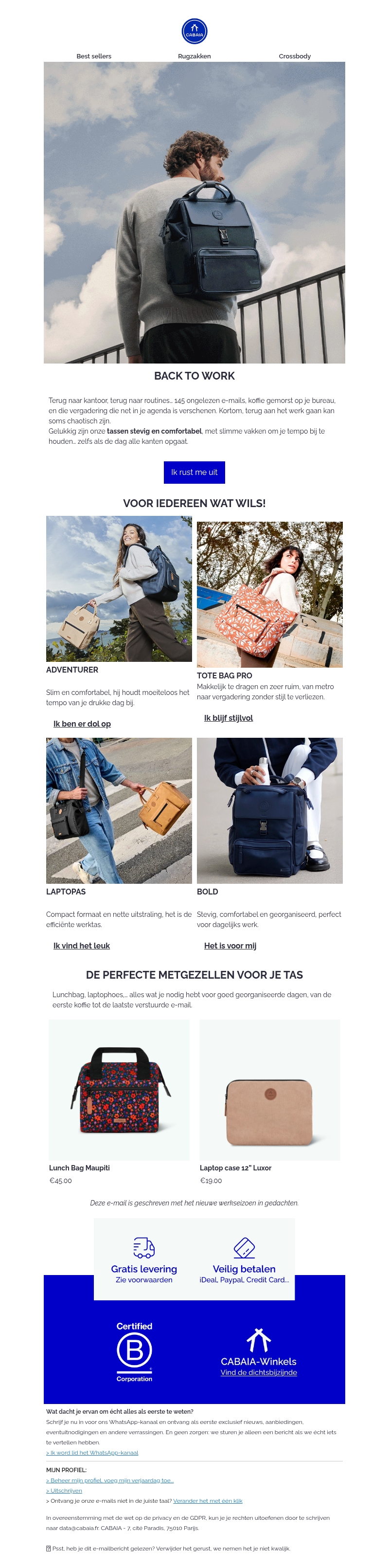 Re: Dit is (nog) geen zakelijke e-mail Re: Dit is (nog) geen zakelijke e-mail