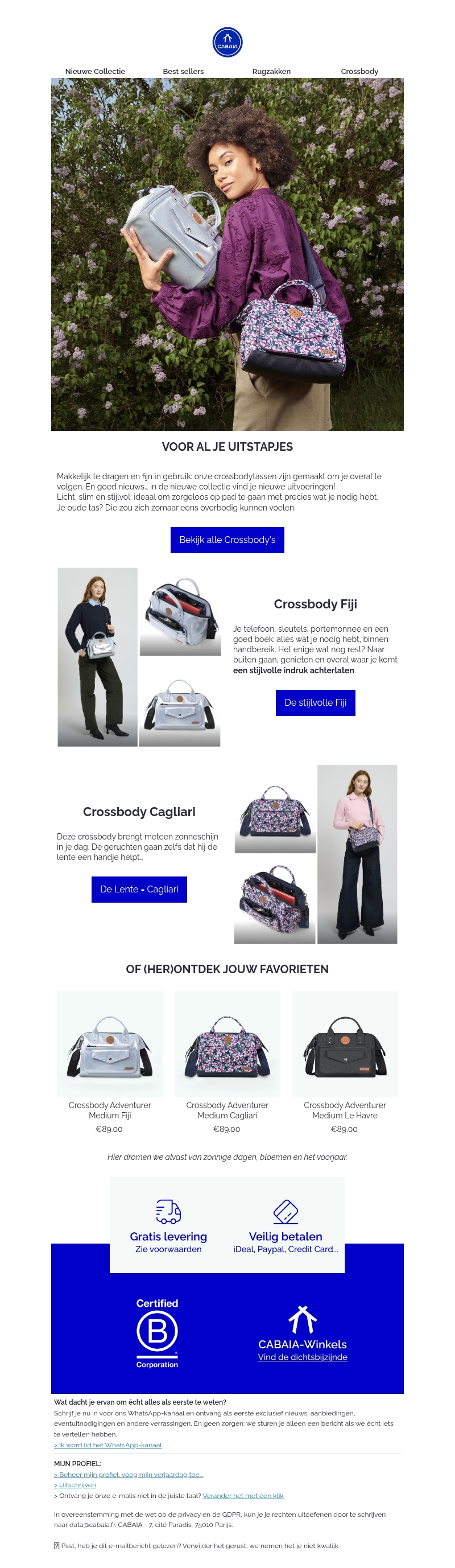 De Crossbody in nieuwe kleuren🌸 De Crossbody in nieuwe kleuren🌸