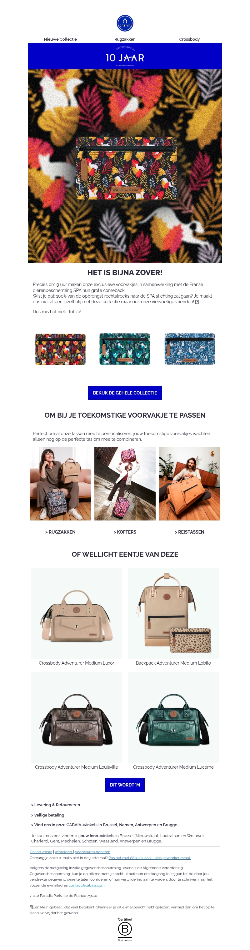 Wees er klaar voor om 9u. Wees er klaar voor om 9u.