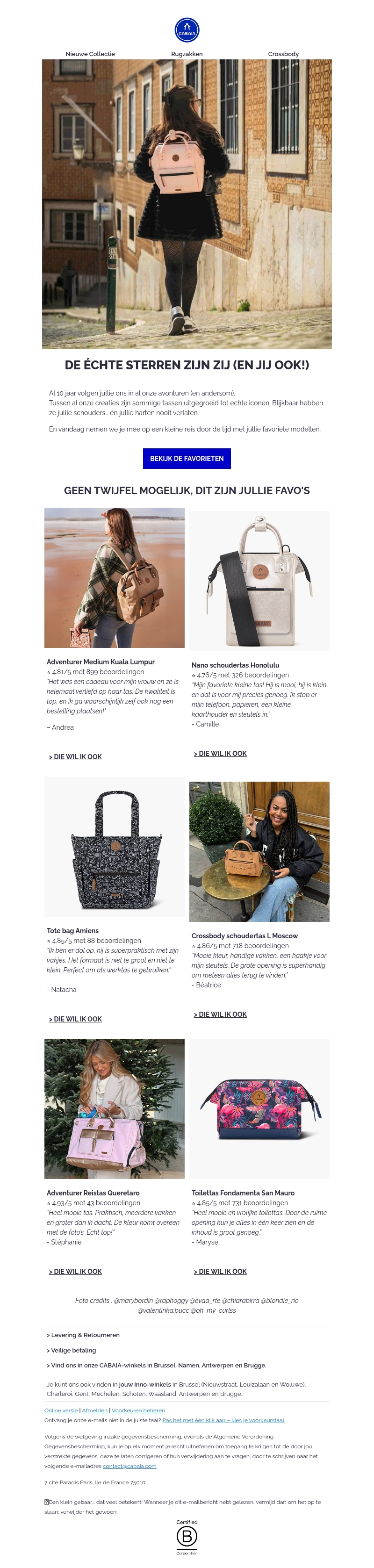 Getest, goedgekeurd en geliefd Getest, goedgekeurd en geliefd