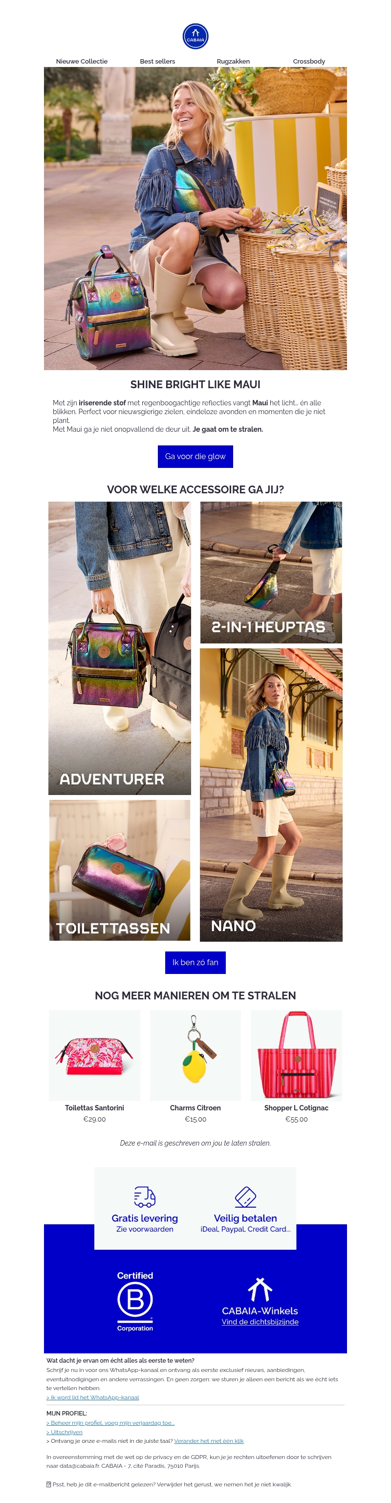 Klaar om alle blikken te vangen? Klaar om alle blikken te vangen?