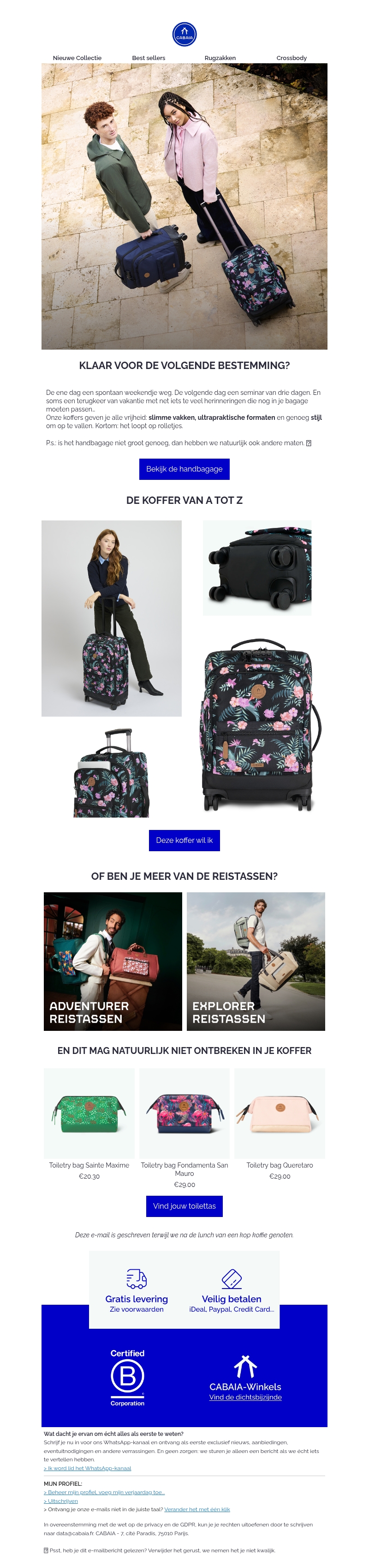 De perfecte koffer is er De perfecte koffer is er