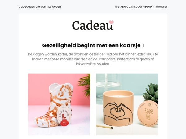 Hoi Mailaanbiedingen, met deze kaarsen maak je het gezellig in huis 🕯️