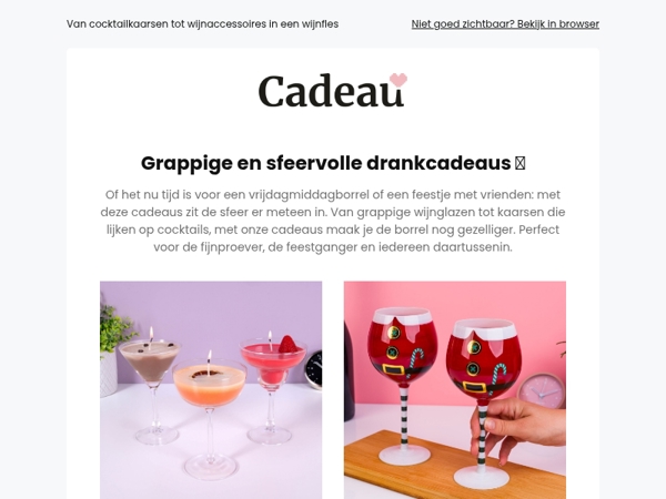 Hoi Mailaanbiedingen, dit zijn onze leukste drankcadeautjes 👀🍷
